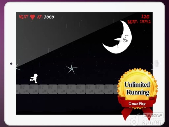 【免費動作App】怒月狂奔 White Runner: Angry Moon-APP點子