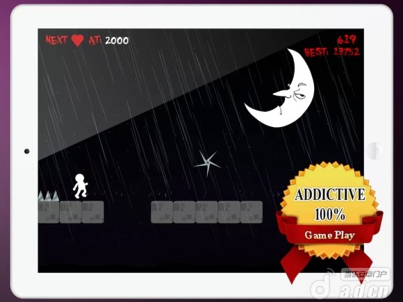 【免費動作App】怒月狂奔 White Runner: Angry Moon-APP點子